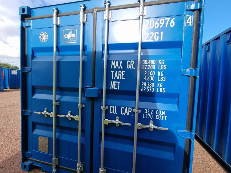 New/One-Trip 20ft Shipping Container (CHSU2069764) - £2350 + VAT
