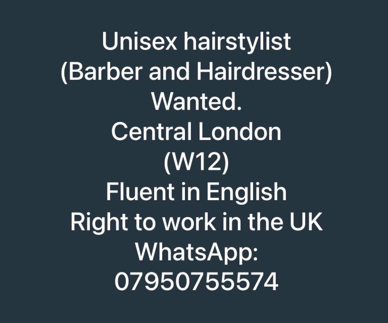 Barber/hairdresser