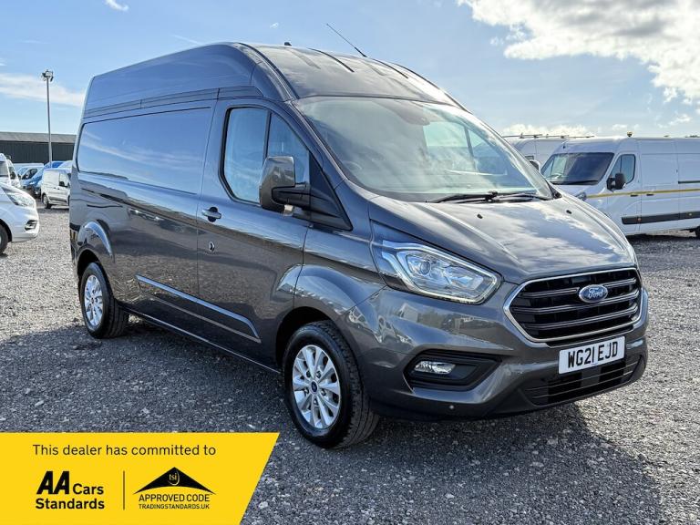 2021 Ford Transit Custom 2.0 EcoBlue 130ps High Roof Limited Van PANEL VAN DIESEL Manual