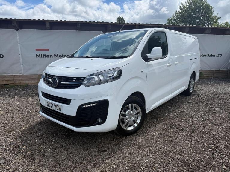 2021 Vauxhall Vivaro 2900 1.5d 100PS Sportive H1 Van PANEL VAN DIESEL Manual