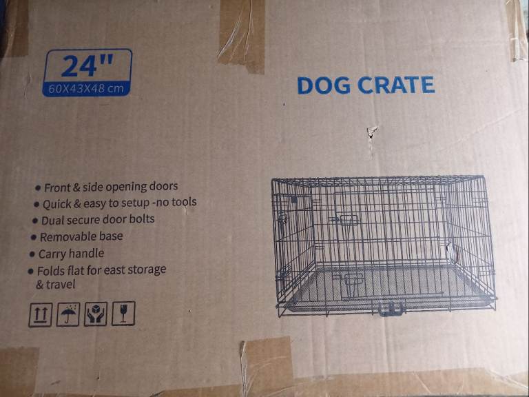 Small Dog Cage 24 inch Brand New