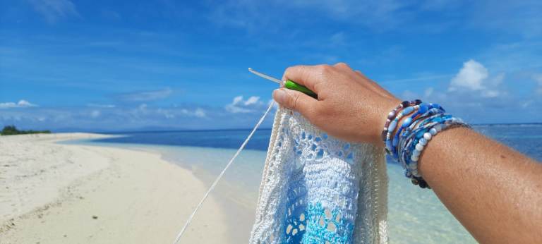 Stunning Half Circle Knitted  Shawl. Gradient Colour Change. Crochet Wrap, Boho Scarf Alternative