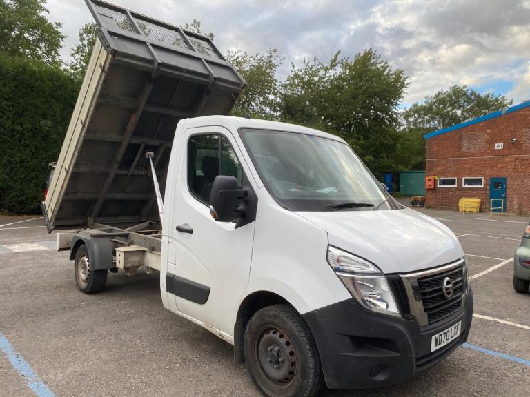 2021 Nissan NV400 2.3 dci 135ps H1 Acenta Tipper CHASSIS CAB Diesel Manual