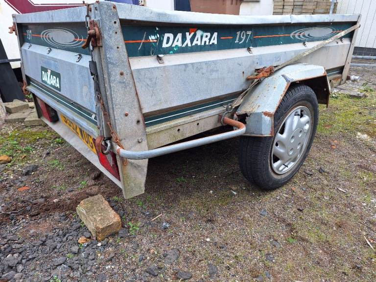 Daxara 197 tipping trailer