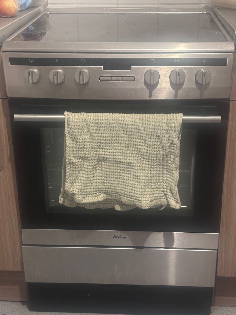 Amica Hob- stainless steel