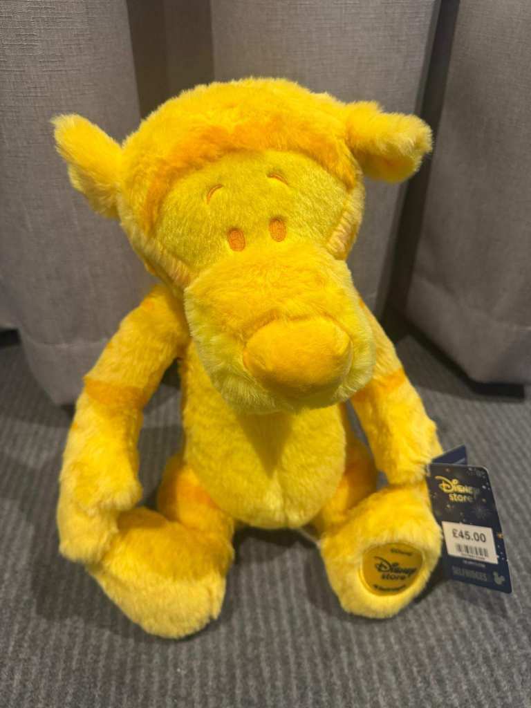 Selfridges Disney Tigger Limited Edition Soft Toy -new