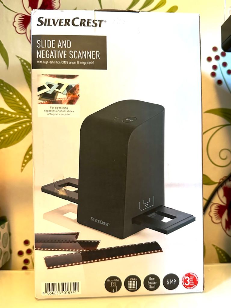 SilverCrest Slide and Negative Scanner – As New