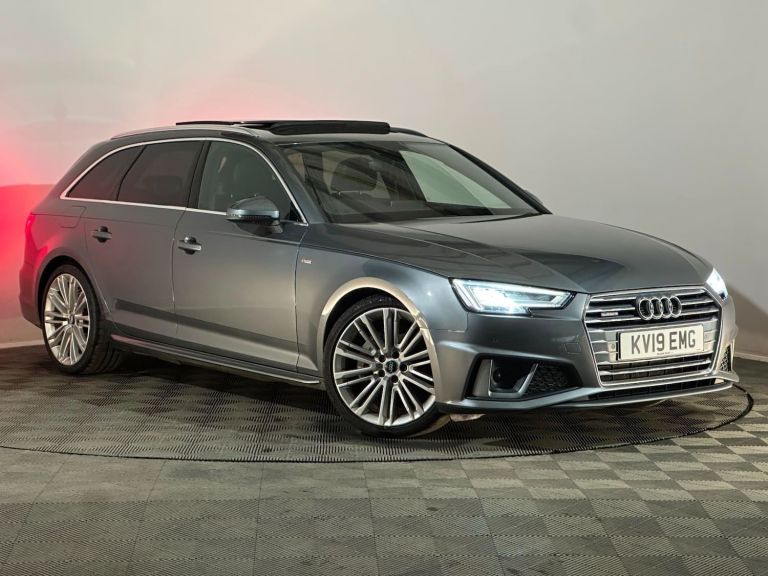 2019 AUDI A4 S LINE 40 TDI 2.0 DIESEL S-TRONIC AUTOMATIC QUATTRO 5 DOOR ESTATE