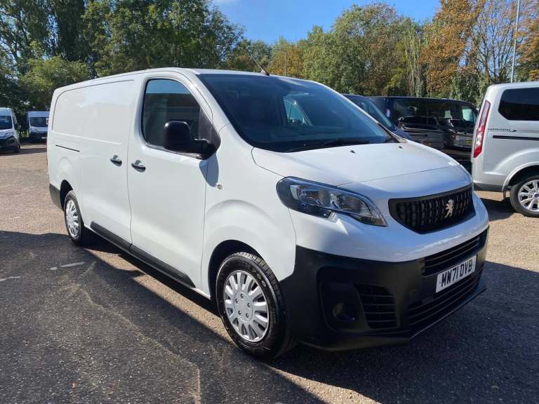 2021 71 Reg PEUGEOT EXPERT LWB Professional  1.5HDi Euro6 Air Con Plus VAT