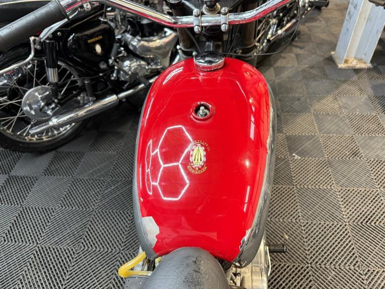 1950 BSA A7 500cc Plunger scrambler, high level pipes, ready to use! super cool 