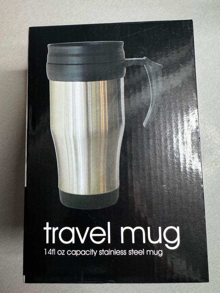 Brand New Van Vault Travel Mug – Stainless Steel, 14fl oz