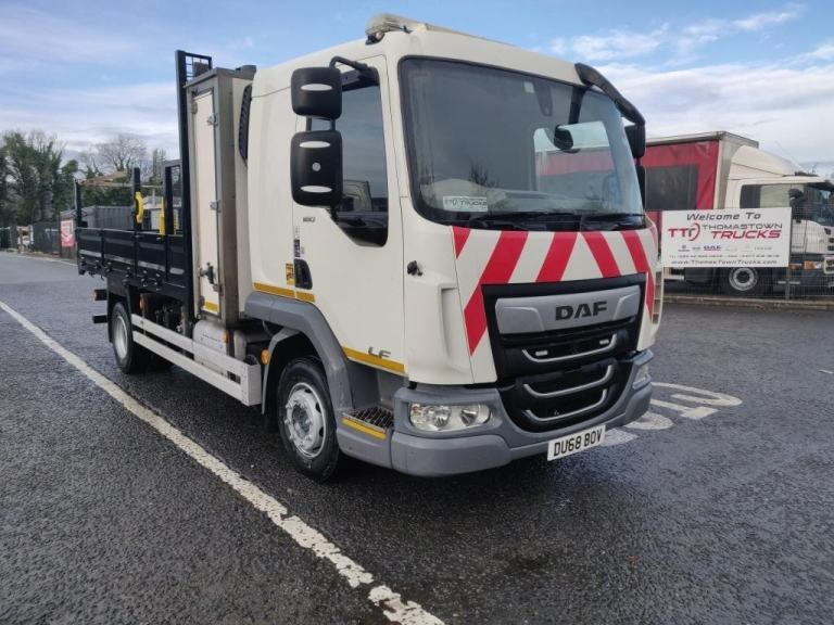 2018 Daf LF180 10 ton insulated steel tipper