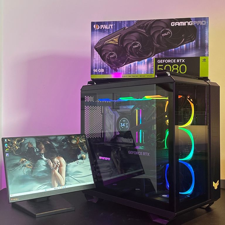 i7-14700K RTX 5080 32GB DDR5 RAM 1TB SSD Gaming Desktop PC