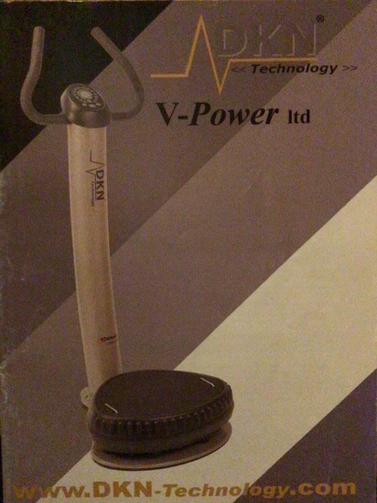 Home Gym : V Power DKN Power Plate, Bremshey Pacer  Cross Trainer and Tunturi R60 Rowing Machine