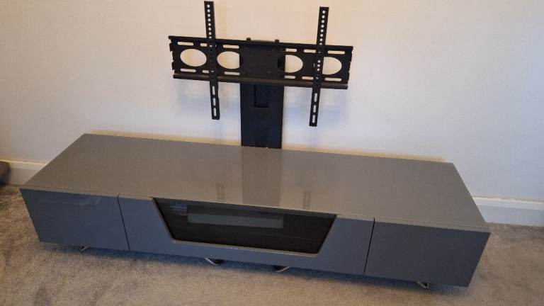 Alphason stand c/w floating TV mount.