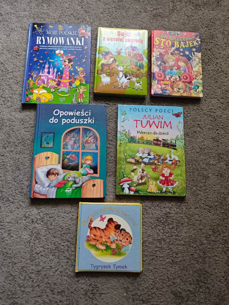 Children's Polish Books Bundle - Good  Condition