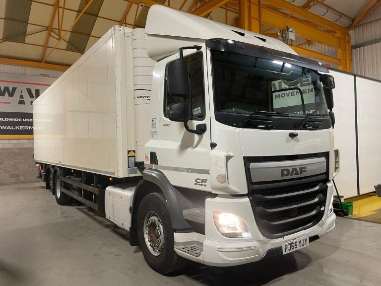 DAF CF290 *EURO 6*, 6X2 26 TONNE INSULATED FRIDGE/FREEZER – 2016 – PJ65 YJY