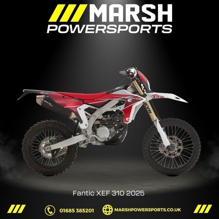 XEF 310 2025 Model - Fantic Main Dealer - NOW 800 OFF RRP!