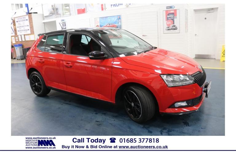2019 Skoda Fabia MONTE CARLO 1.0TSI 110PS 5 DOOR HATCHBACK (EURO 6) ------------------------ HATC...