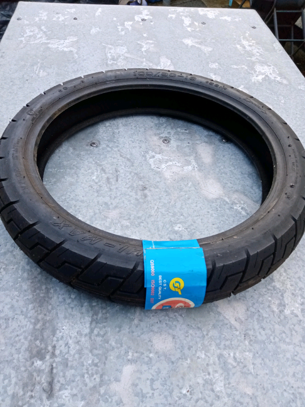 New unused 18" motorcycle tyre
