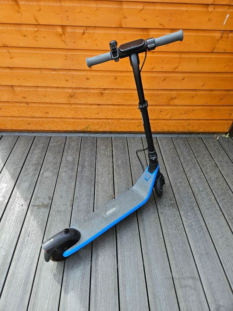 Ninebot Electric Scooter - Grey and Blue, Good Condition