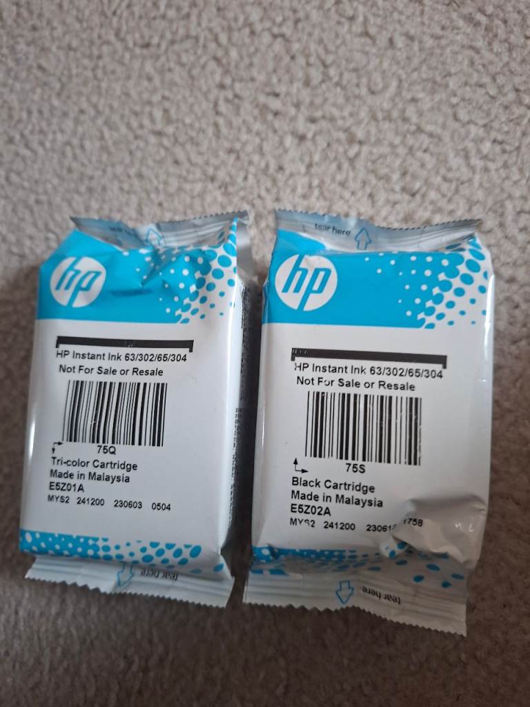 HP ink cartridges