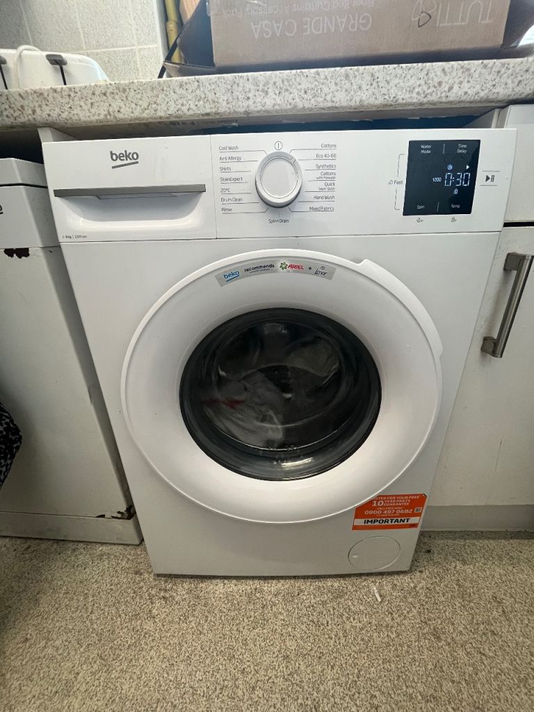 Beko 8kg 1200rpm Washing Machine – Good Condition