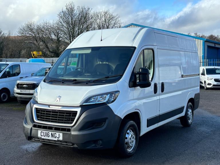 2016 Peugeot Boxer 2.2 HDi L2 H2 LWB Hi Roof Van 130ps / No Vat PANEL VAN Diesel Manual