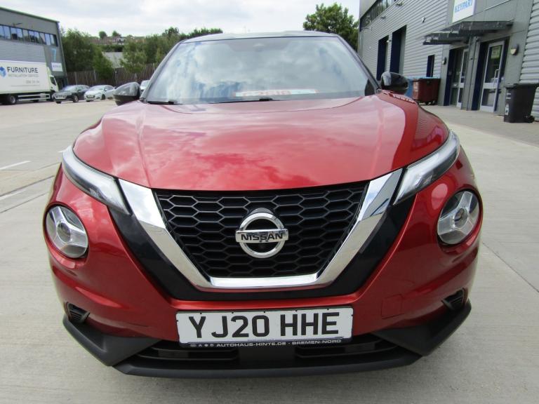 2020 Nissan Juke 1.0 DIG-T N-CONNECTA EURO 6(s/s) 6 SPEED MANUAL PETROL 5DR LHD Hatchback Petrol ...