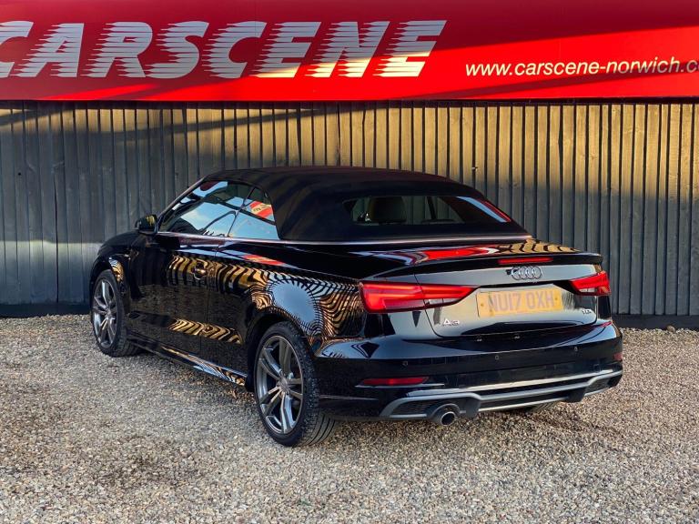 2017 Audi A3 1.6 TDI S Line 2dr CONVERTIBLE DIESEL Manual