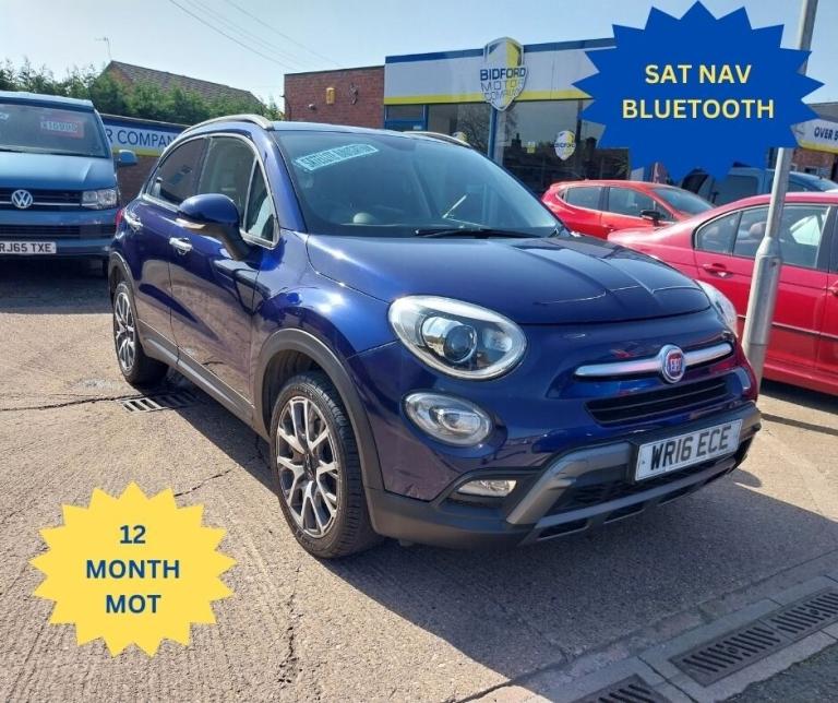 2016 Fiat 500X 1.4 Multiair Cross Plus 5dr HATCHBACK Petrol Manual