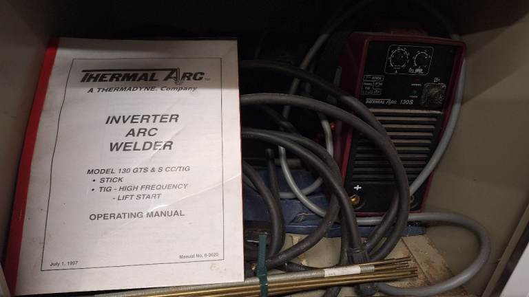 Invert arc welder