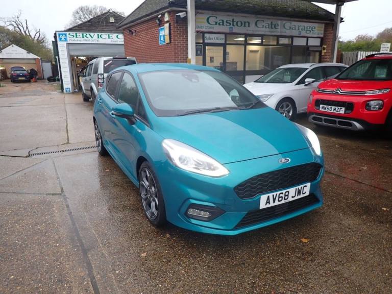 2018 68 FORD FIESTA 1.0T ECOBOOST GPF ST-LINE HATCHBACK 5DR PETROL MANUAL EURO 6