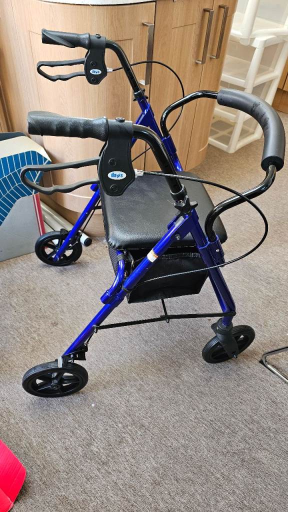 Disabled walker and zimmer frame and bed guard/support