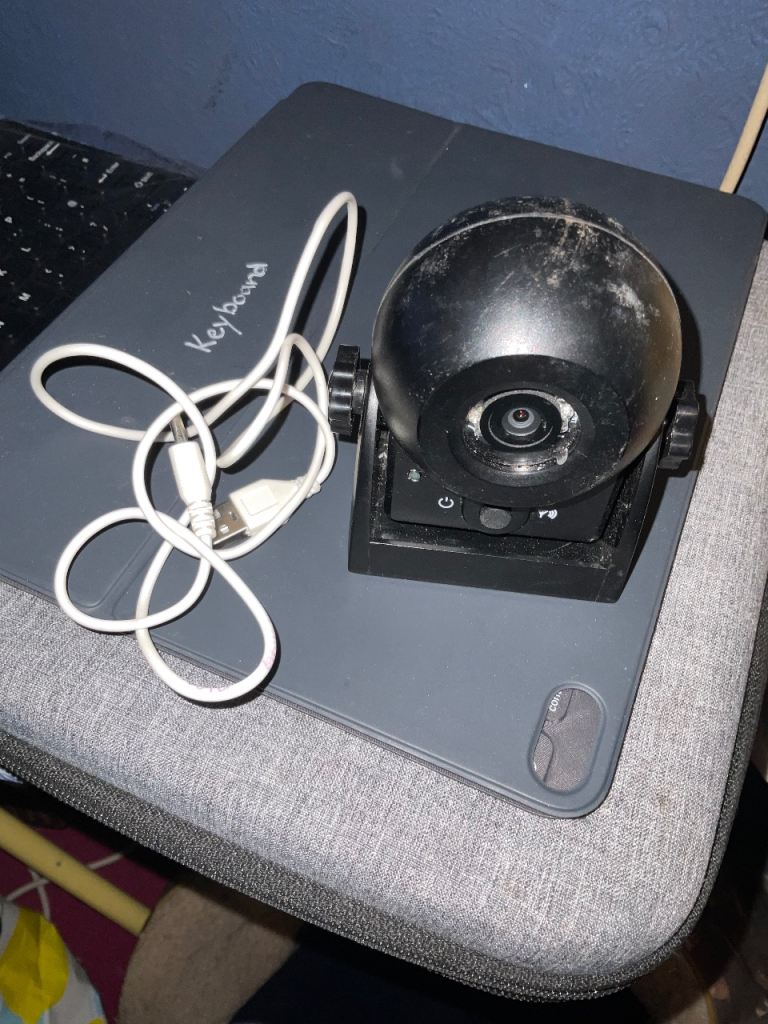 Magnetic reversing camera