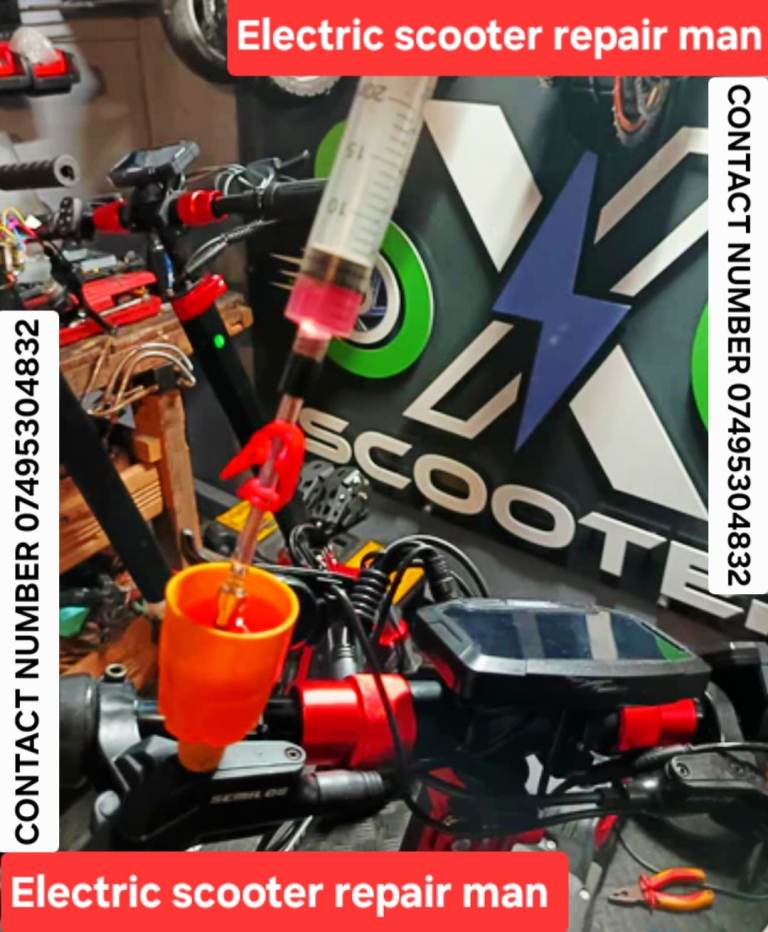 Electric Scooter  Repair man 