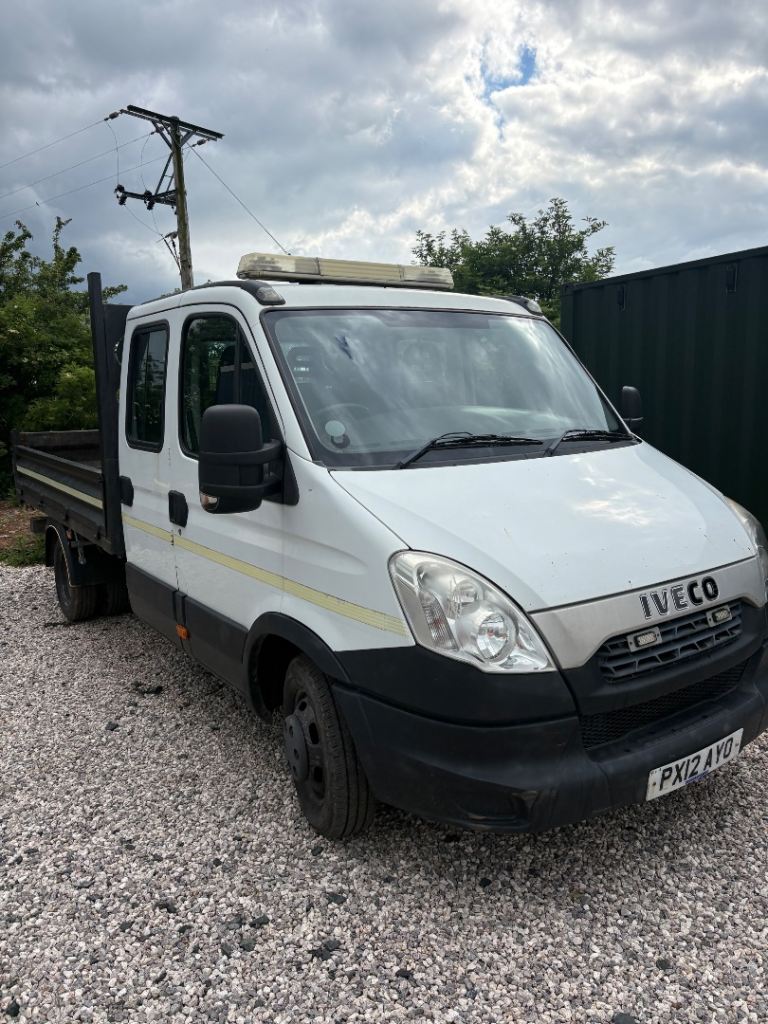 2012 iveco daily crewcab tipper