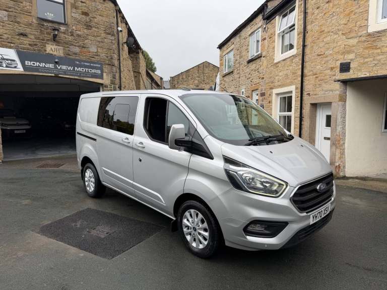 2020 Ford Transit Custom LIMITED 2.0 TDCI 130 PS DOUBLE/ CREW CAB VAN NO VAT  PANEL VAN Diesel Ma...
