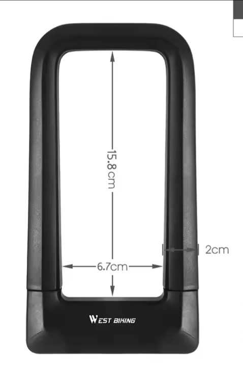 Bike Lock in black