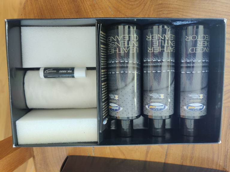 Paintseal car leather seat cleaning and protection product set 