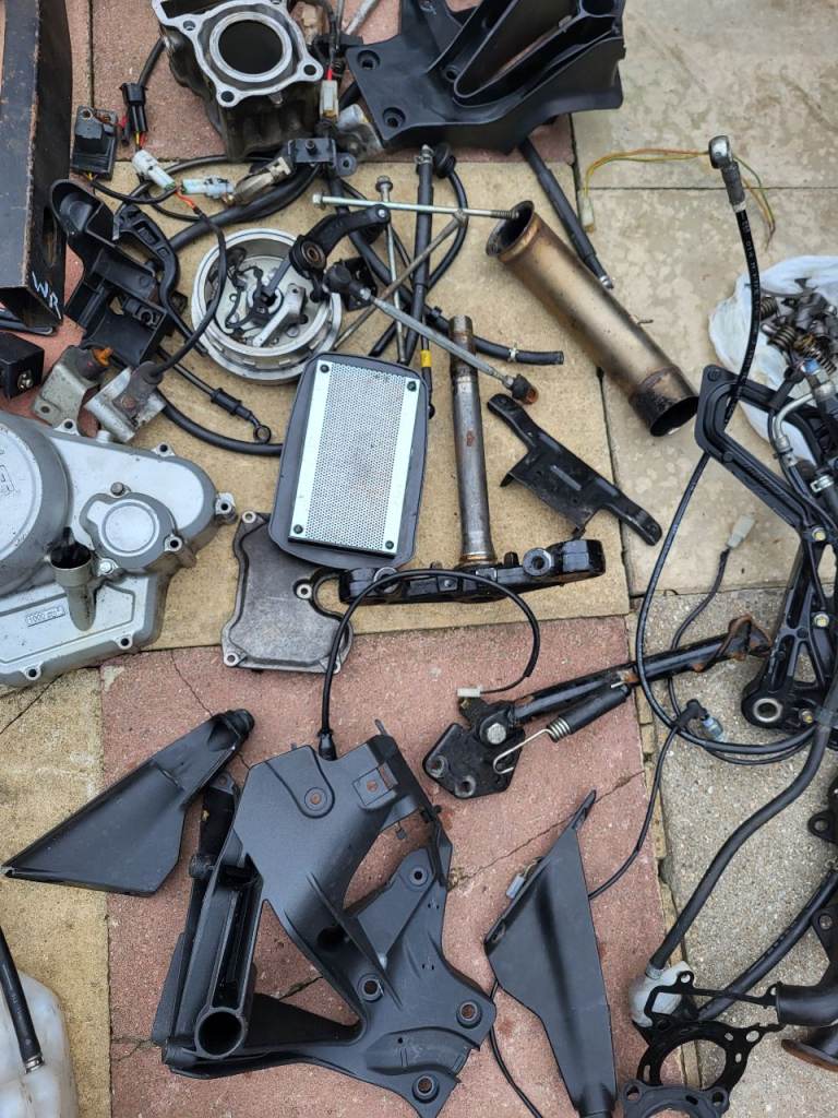 Yamaha wr 125 job lot 