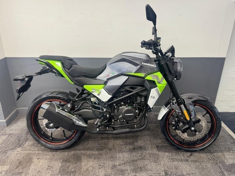 BRAND NEW YAMASAKI YAMIMOTO CK50 LEARNER LEGAL GEARED MOTORBIKE - DELIVERY YM50 