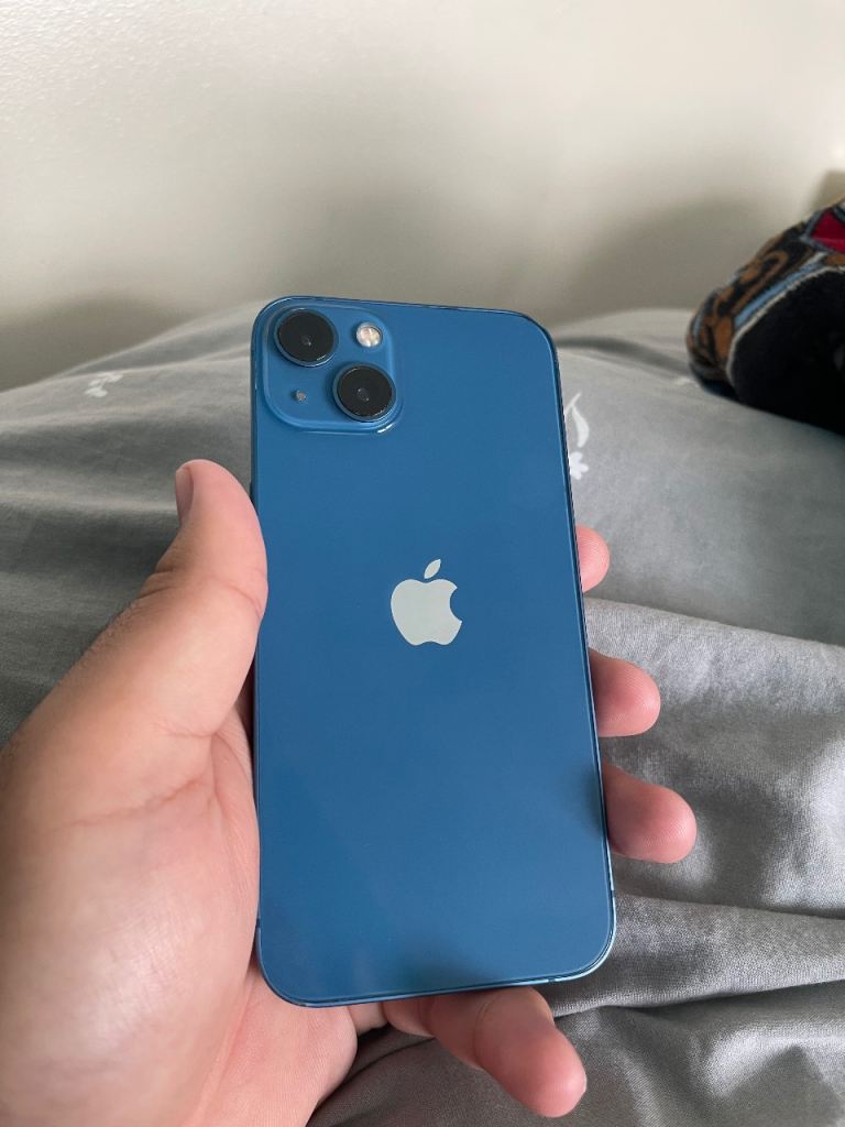 Apple iPhone 13 Blue – Good Condition, 100% Battery Health