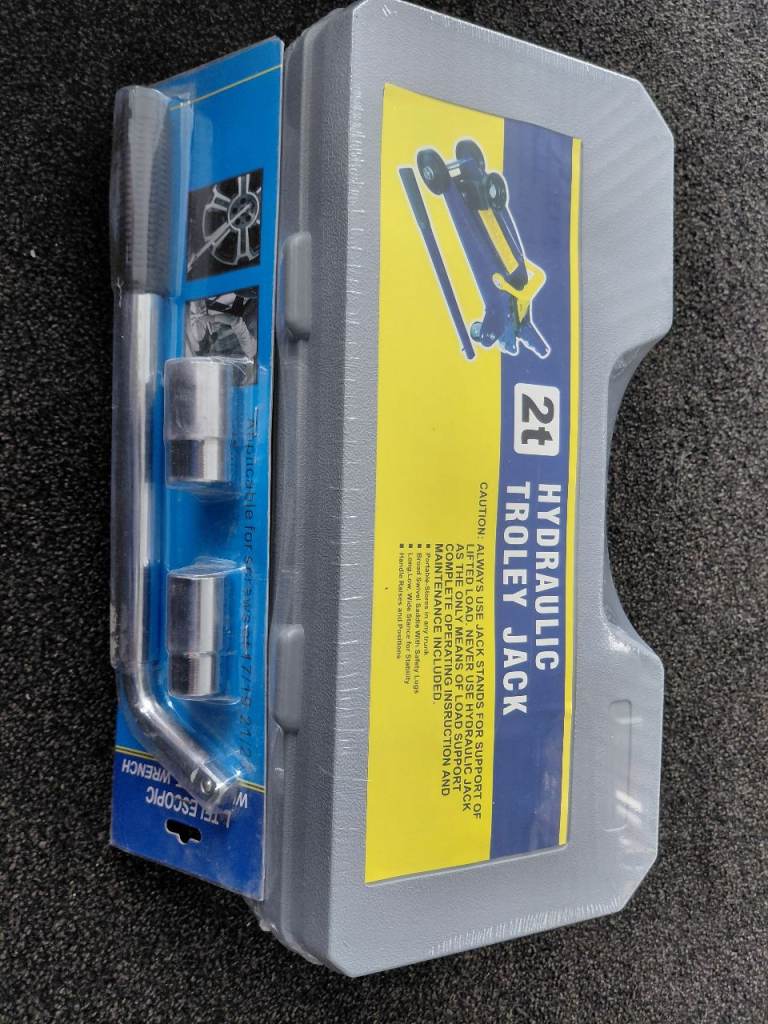 Trolley jack 2ton+ telescopic  wheel nut wrench