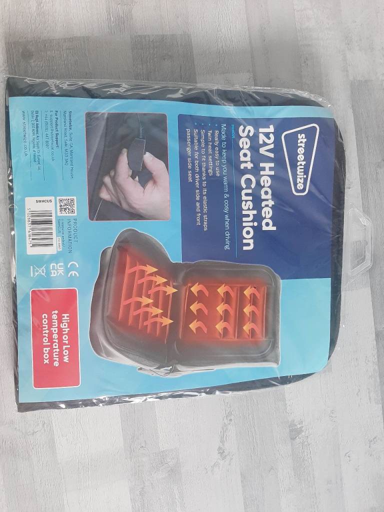 Heated car seat cover 