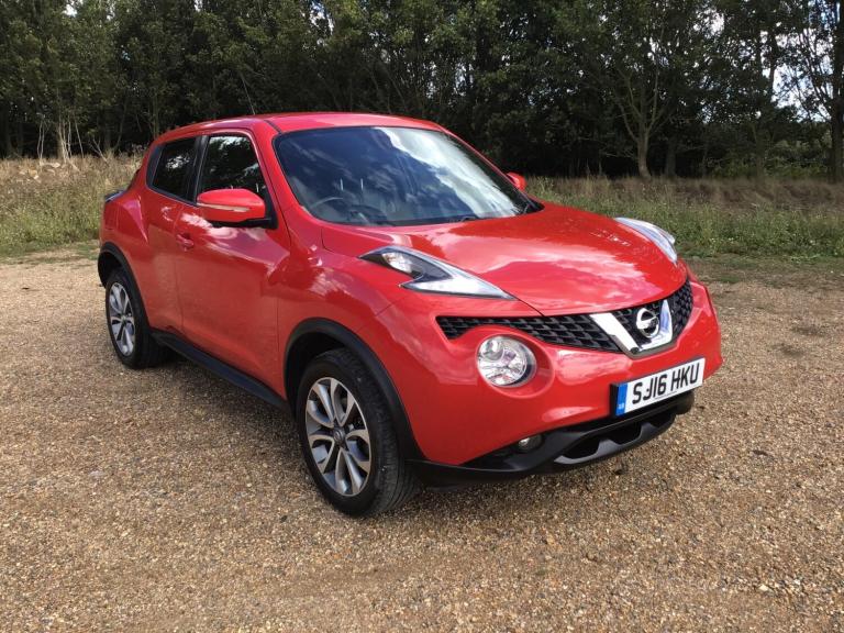2016 Nissan Juke 1.2 DIG-T Tekna Euro 6 (s/s) 5dr HATCHBACK Petrol Manual