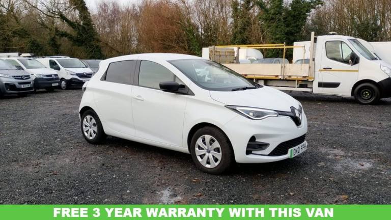 2021 Renault Zoe Business 52kWh Van. FREE 3 YEAR WARRANTY COVER WITH THIS VAN The efficient  CAR ...