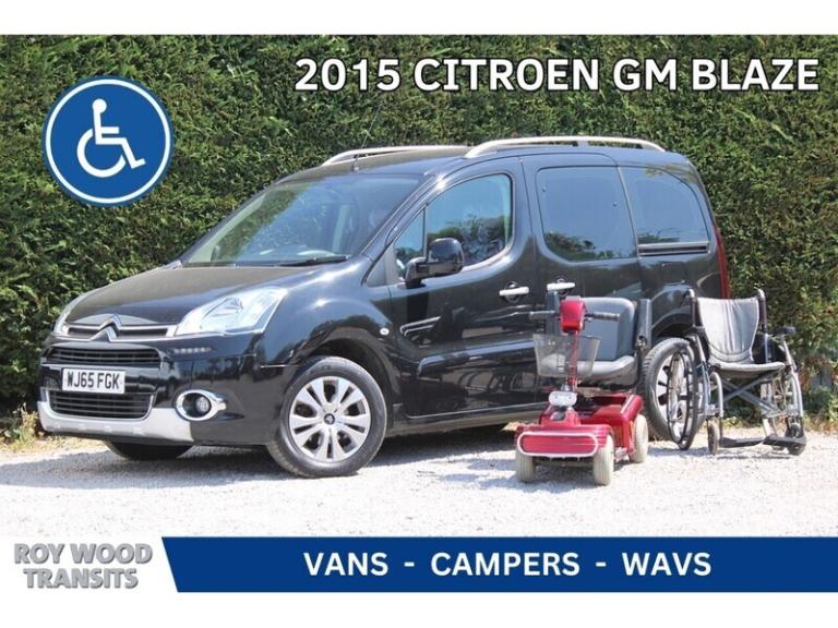 2015 Citroen Berlingo Plus 1.6D GM Coachworks Blaze Wheelchair access car - Super value & conditi...