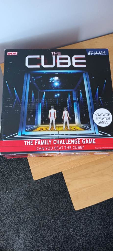 The cube boardgame unopened 