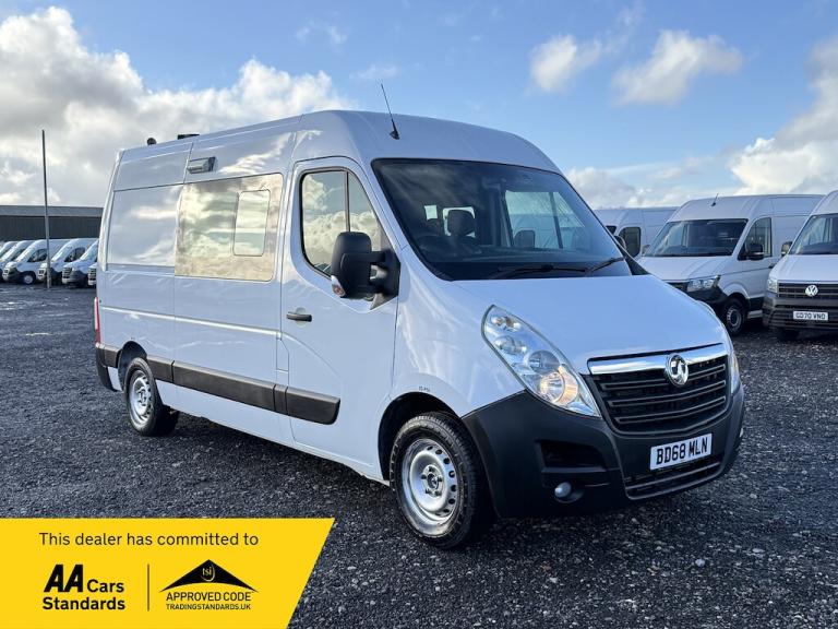 2018 Vauxhall Movano 2.3 CDTI H2 Van 130ps PANEL VAN DIESEL Manual